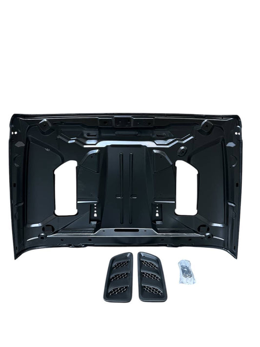 2007-2017 Jeep Wrangler JK / Offroad 10th Anniversary New JL Style Steel Hood