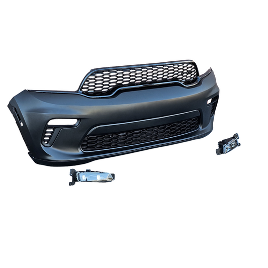 2021-2023 Dodge Durango / SRT Hellcat Style Front Bumper and Fog Lights