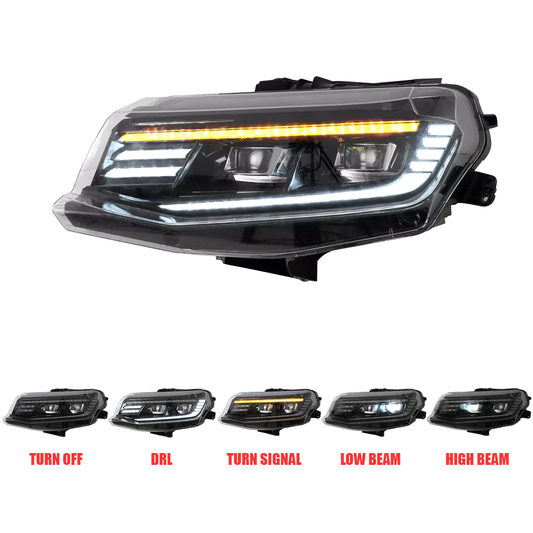 Pair 2016-2024 Chevrolet Camaro / LED Projector Headlights