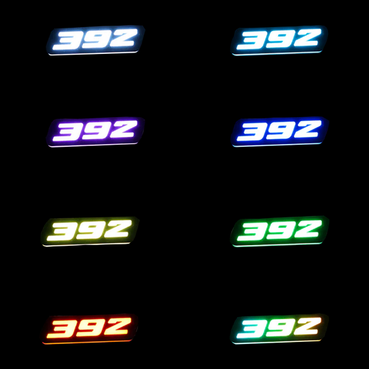 2010-2023 392 SRT Emblem Logo / RGBW Flow Series LED Badge