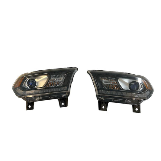 Fits 2014-2020 Dodge Durango / Headlights Assembly with Bulbs