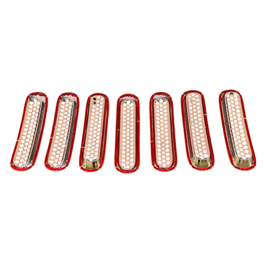 2008–2017 Jeep Wrangler JK / Bright Chome Circle of Grille