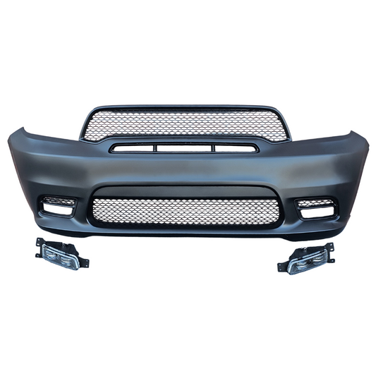 2014-2020 Dodge Durango / SRT Hellcat Style Front Bumper W/Fog Lights and Headlight Kit