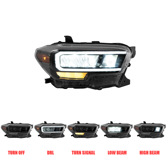 Pair 2016-2023 Toyota Tacoma / LED Headlights