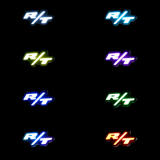 2010-2023 R/T Emblem Logo / RGBW Flow Series LED Badge
