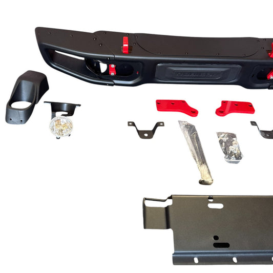 2007-2017 Jeep Wrangler JK / Rubicon Style Front Bumper Steel