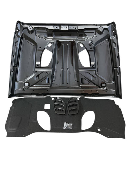 2007-2017 Jeep Wrangler JK / Offroad 10th Anniversary Style Steel Hood