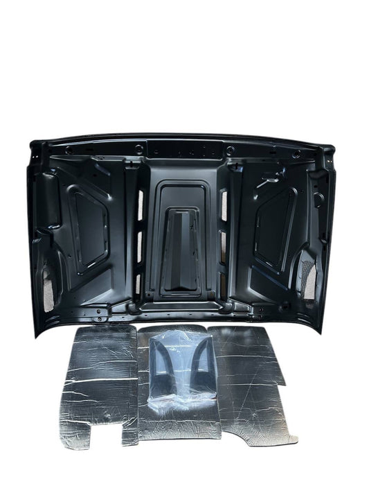 2018-2024 Jeep Wrangler JL / Avenger Offroad Style Steel Hood