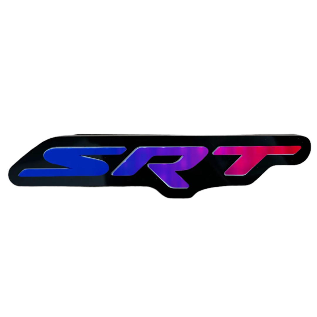 2008-2023 SRT Emblem Logo / RGBW Flow Series LED Badge