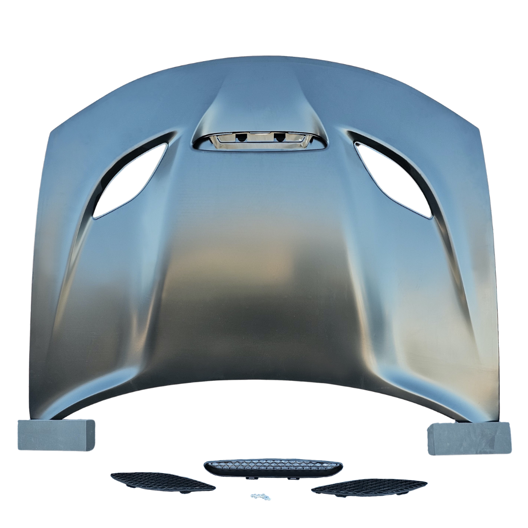 2015-2023 Dodge Charger / SRT Hellcat Style Aluminum Hood