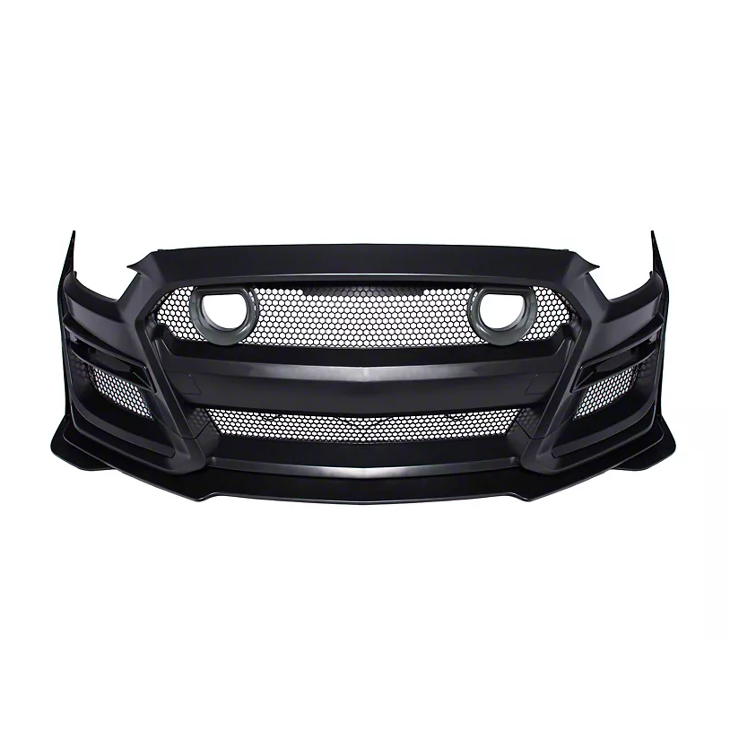 2015-2017 Ford Mustang / GT500 Style with Grille Light Front Bumper