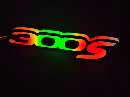 Chrysler 300S Emblem Logo / RGBW Flow Series LED Badge