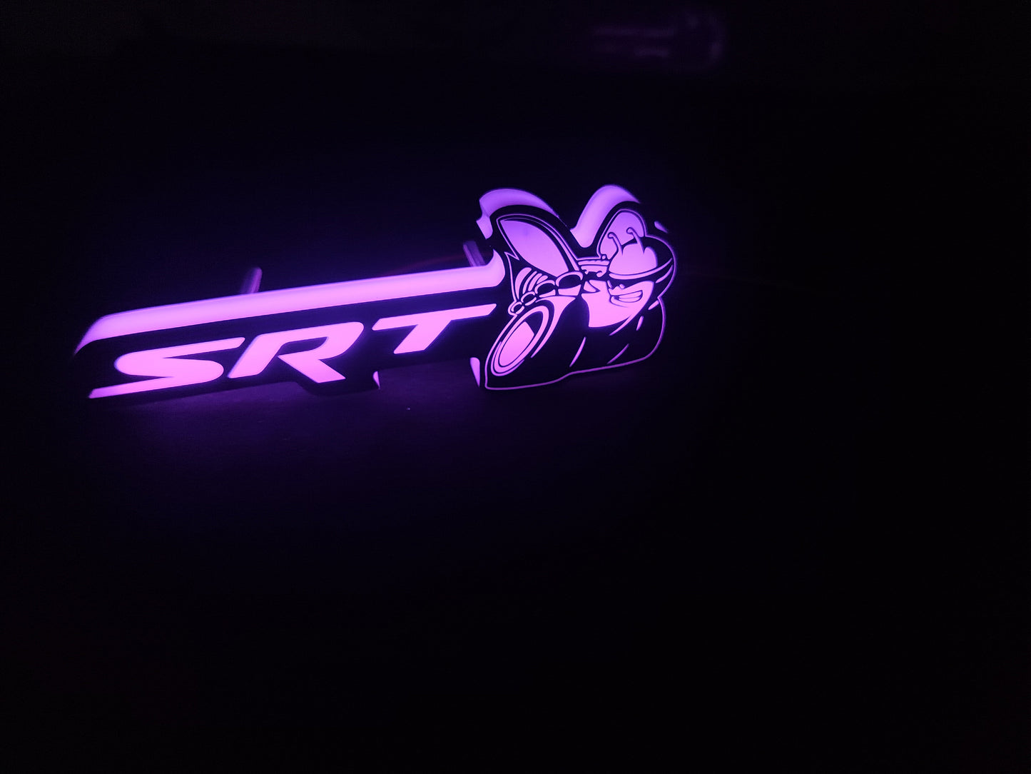 2008-2023 SRT Super Bee Emblem Logo / RGBW Flow Series LED Badge