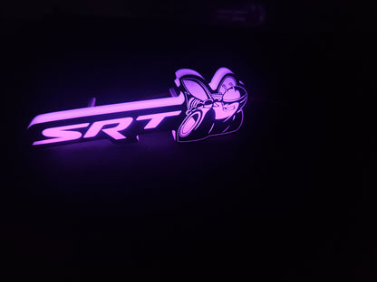 2008-2023 SRT Super Bee Emblem Logo / RGBW Flow Series LED Badge