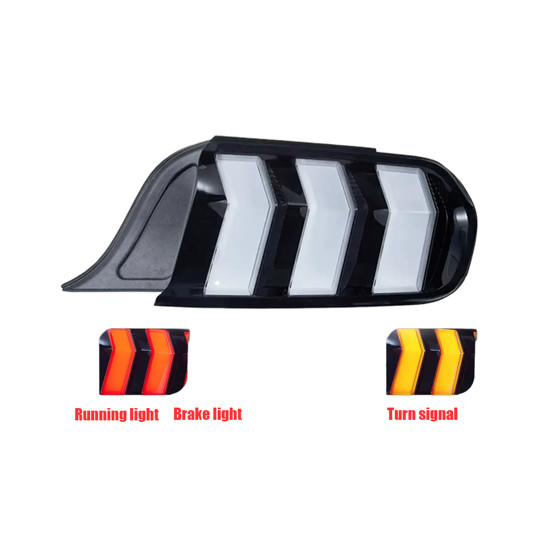 2015-2023 Ford Mustang / LED Taillights with 1 Mode Turn Signals