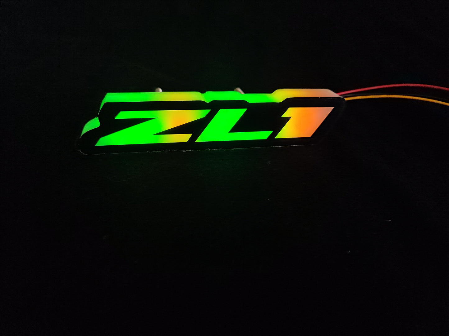 Chevy ZL1 Emblem Logo / RGBW Flow Series LED Badge