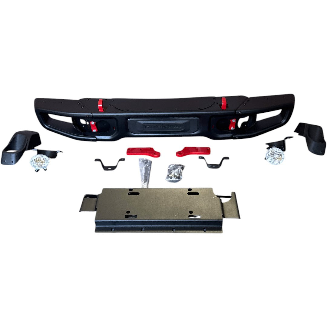 2007-2017 Jeep Wrangler JK / Rubicon Style Front Bumper Steel