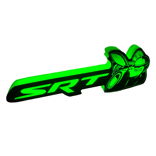 2008-2023 SRT Super Bee Emblem Logo / RGBW Flow Series LED Badge
