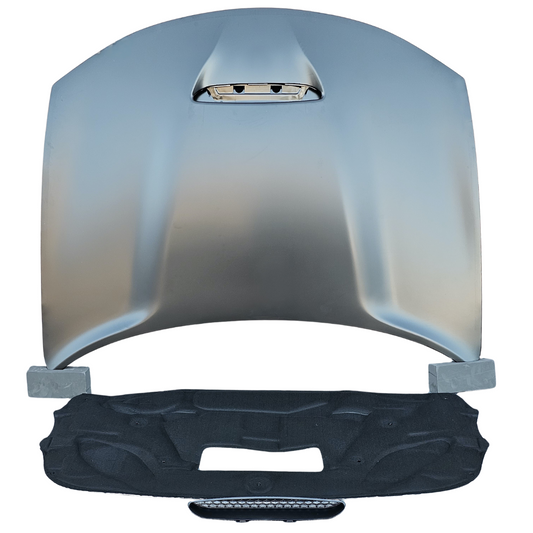 2015-2023 Dodge Charger / Daytona style Aluminum Hood with vented bezel