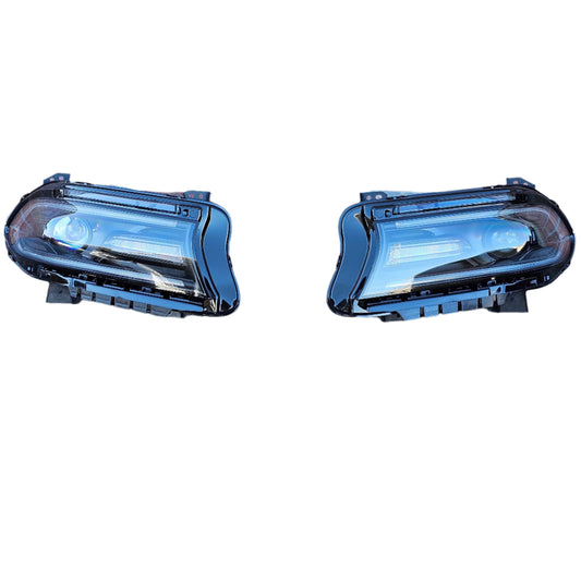 Pair 2015-2023 Dodge Charger HID / Xenon LED Headlights