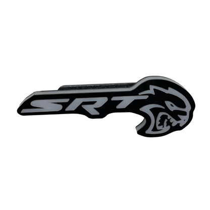 2008-2023 SRT Hellcat Emblem Logo / RGBW Flow Series LED Badge