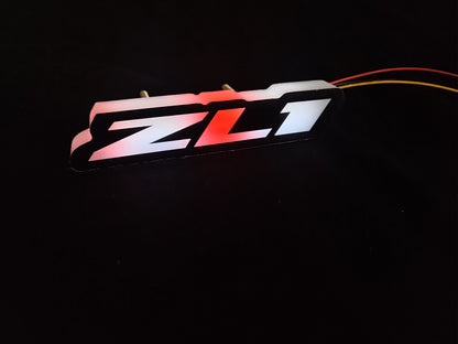 Chevy ZL1 Emblem Logo / RGBW Flow Series LED Badge