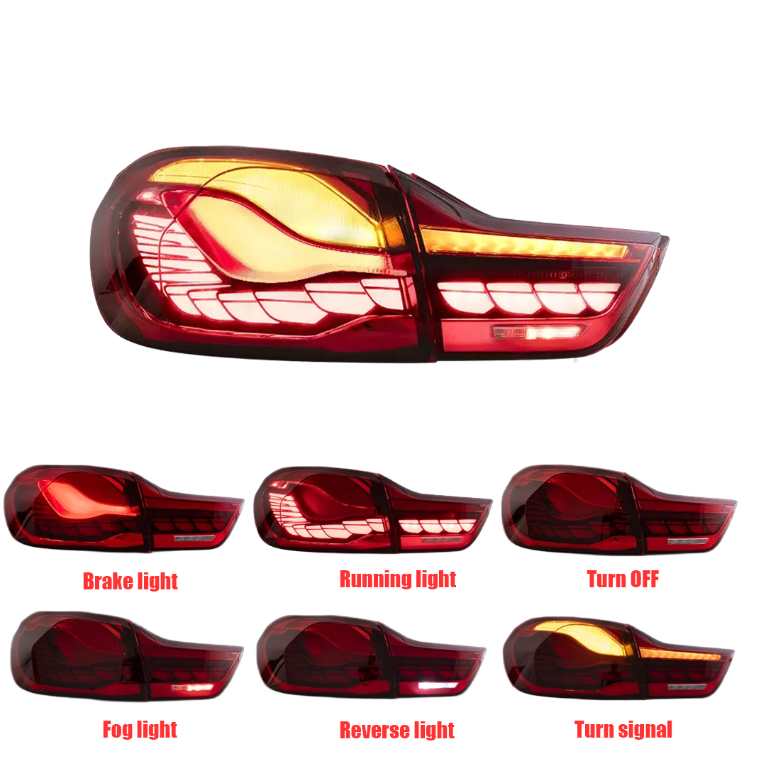 2014-2020 BMW 4Series F32 F33 F36 M4 F82 F83 / GTS Style LED Taillights