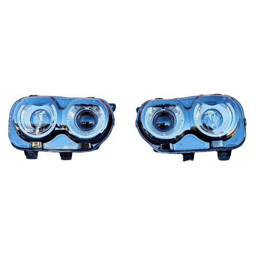 Pair 2015-2023 Dodge Challenger HID / Xenon Headlights Assembly with Bulbs