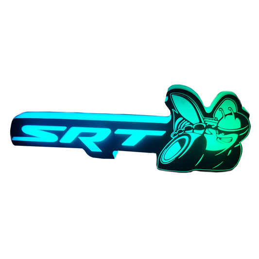 2008-2023 SRT Super Bee Emblem Logo / RGBW Flow Series LED Badge