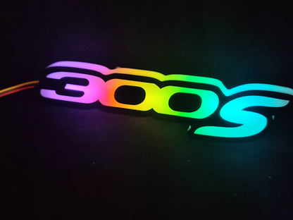 Chrysler 300S Emblem Logo / RGBW Flow Series LED Badge