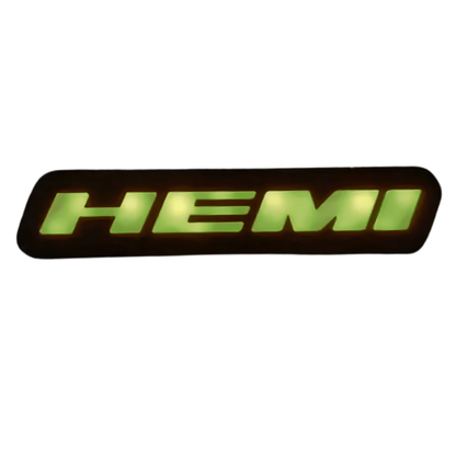 2010-2023 HEMI Emblem Logo / RGBW Flow Series LED Badge