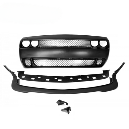 2008-2014 Dodge Challenger / Hellcat Style Front Bumper