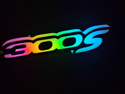 Chrysler 300S Emblem Logo / RGBW Flow Series LED Badge