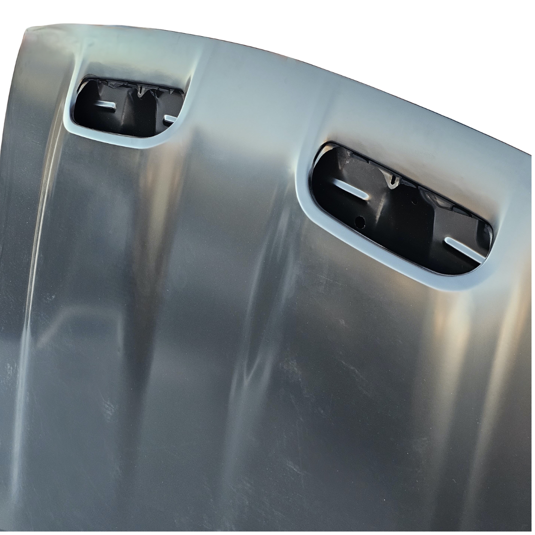 2008 - 2023 Dodge Challenger / SRT Hellcat Redeye Style Dual Snorkel Aluminum Hood