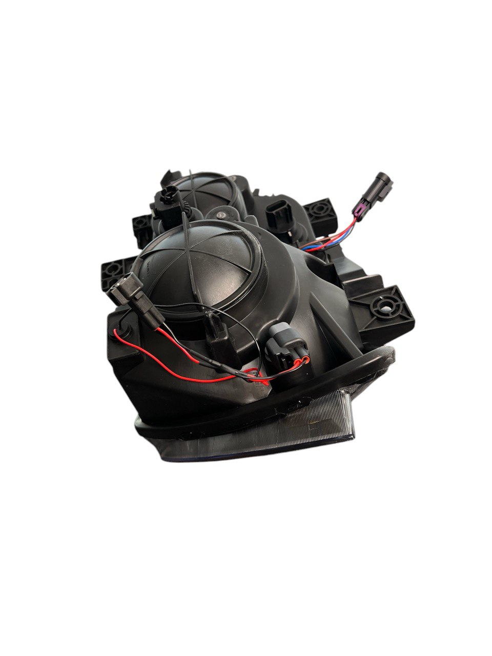 Pair 2011-2014 Dodge Charger HID / LED RGB Multicolor Headlights