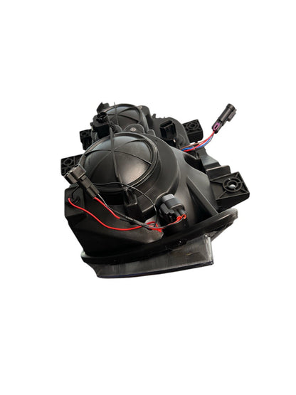 Pair 2011-2014 Dodge Charger HID / LED RGB Multicolor Headlights