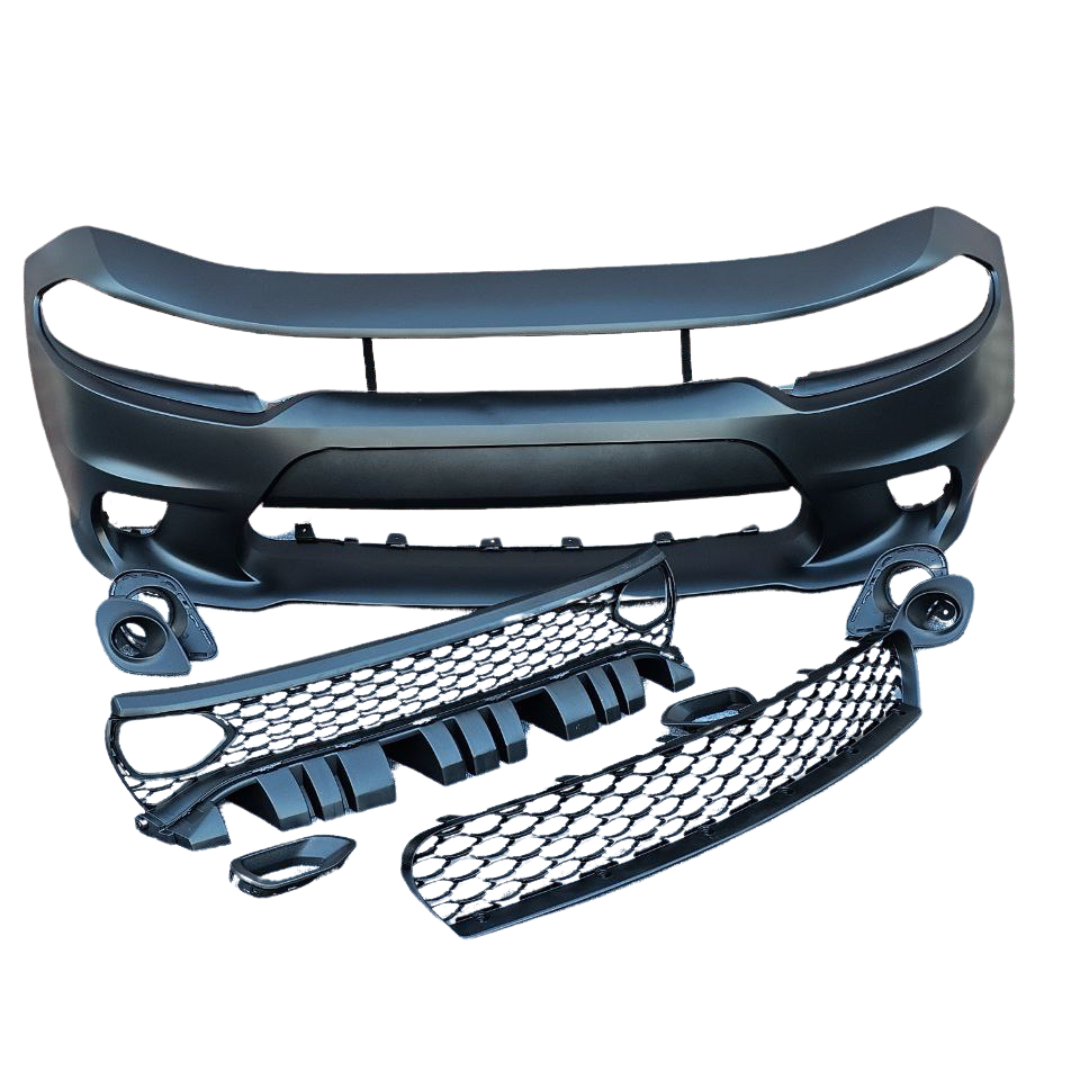 2015-2023 Dodge Charger / SRT Hellcat Style Front Bumper