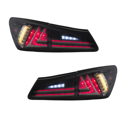 2006-2012 Lexus IS250 IS350 / LED Taillights with Amber Turn Signal