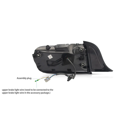 2015-2023 Ford Mustang / LED Taillights with 5 Modes Turn Signals